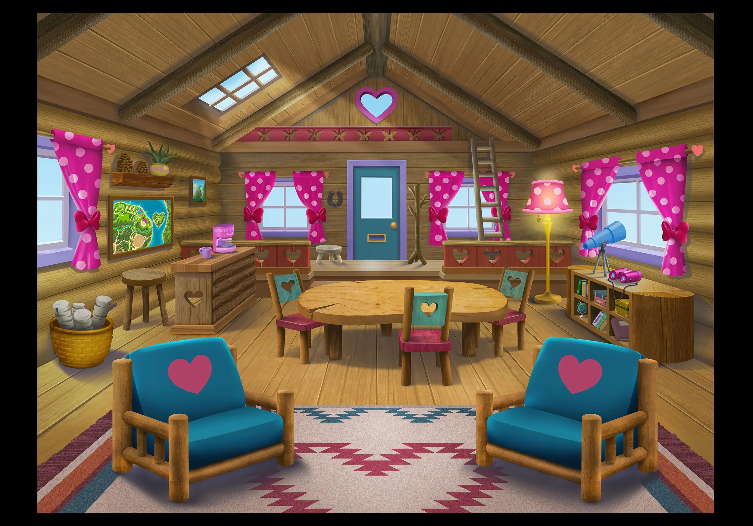 MBT_115_ST_Int_CampMinnie_Office_Cloudy_Day_WallArt_Color_Final